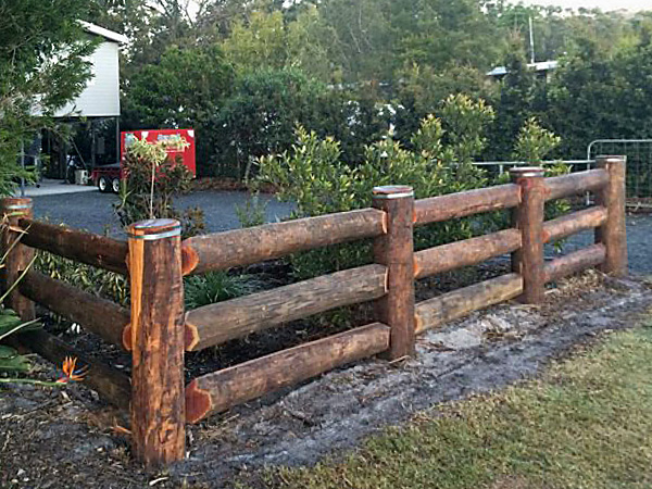 Log Fence
